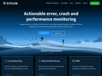 Desktop screenshot for raygun.com