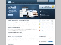 Desktop screenshot for mailenable.com