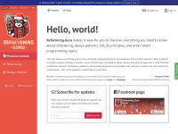 Desktop screenshot for refactoring.guru