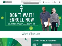 Desktop screenshot for ivytech.edu
