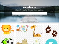 Desktop screenshot for pngfans.com