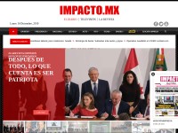 Desktop screenshot for impacto.mx