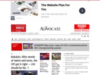 Desktop screenshot for theadvocate.com