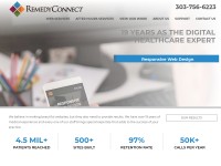 Desktop screenshot for remedyconnect.com