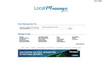 Desktop screenshot for localmassage.com