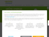Desktop screenshot for eprimo.de