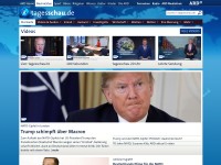 Desktop screenshot for tagesschau.de