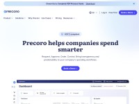 Desktop screenshot for precoro.com