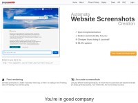 Desktop screenshot for pagepeeker.com
