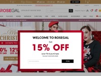 Desktop screenshot for rosegal.com