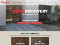 Desktop screenshot for simpsondoor.com