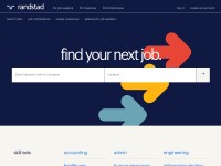 Desktop screenshot for randstad.com