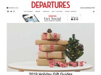 Desktop screenshot for departures.com