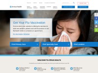 Desktop screenshot for atriushealth.org
