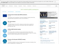 Desktop screenshot for iasplus.com