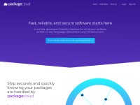 Desktop screenshot for packagecloud.io