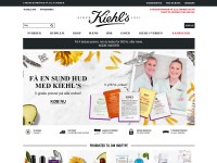 Desktop screenshot for kiehls.dk