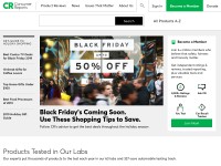 Desktop screenshot for consumerreports.org