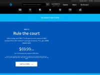 Desktop screenshot for directv.com