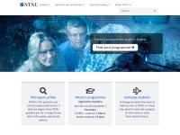 Screenshot of ntnu.edu