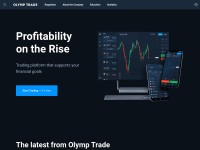 Screenshot of olymptrade.com