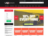 Screenshot of uspmotorsports.com