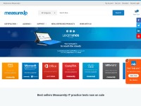 Desktop screenshot for measureup.com