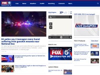 Desktop screenshot for fox5dc.com
