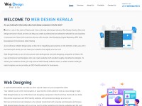 Desktop screenshot for webdesignkerala.in