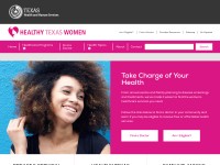 Desktop screenshot for healthytexaswomen.org