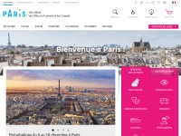 Desktop screenshot for parisinfo.com