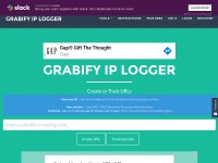 Desktop screenshot for grabify.link