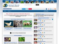 Desktop screenshot for animal-world.com