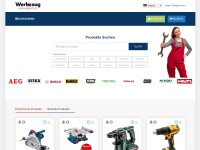 Desktop screenshot for werkzeugpreisvergleich.de