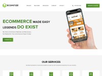 Desktop screenshot for ecomitize.com