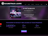 Desktop screenshot for soundtrackloops.com