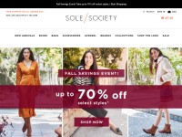 Desktop screenshot for solesociety.com