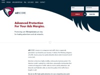 Desktop screenshot for adscore.com