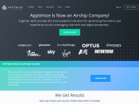 Desktop screenshot for apptimize.com