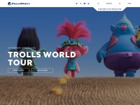 Desktop screenshot for dreamworks.com