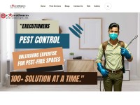 Desktop screenshot for executionerspestcontrol.in