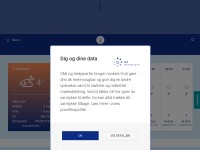 Desktop screenshot for dmi.dk