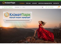 Desktop screenshot for climatpark.com.ua