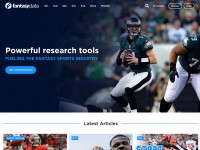 Desktop screenshot for fantasydata.com