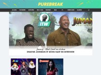 Desktop screenshot for purebreak.com