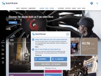 Desktop screenshot for safran-group.com