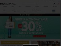 Desktop screenshot for shoecarnival.com