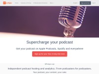 Desktop screenshot for podigee.com