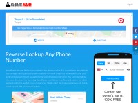 Desktop screenshot for revealname.com