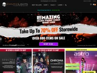 Desktop screenshot for emazinglights.com